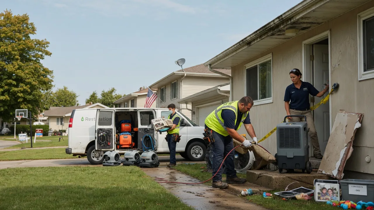 Water Damage Restoration in Greenup, IL near me